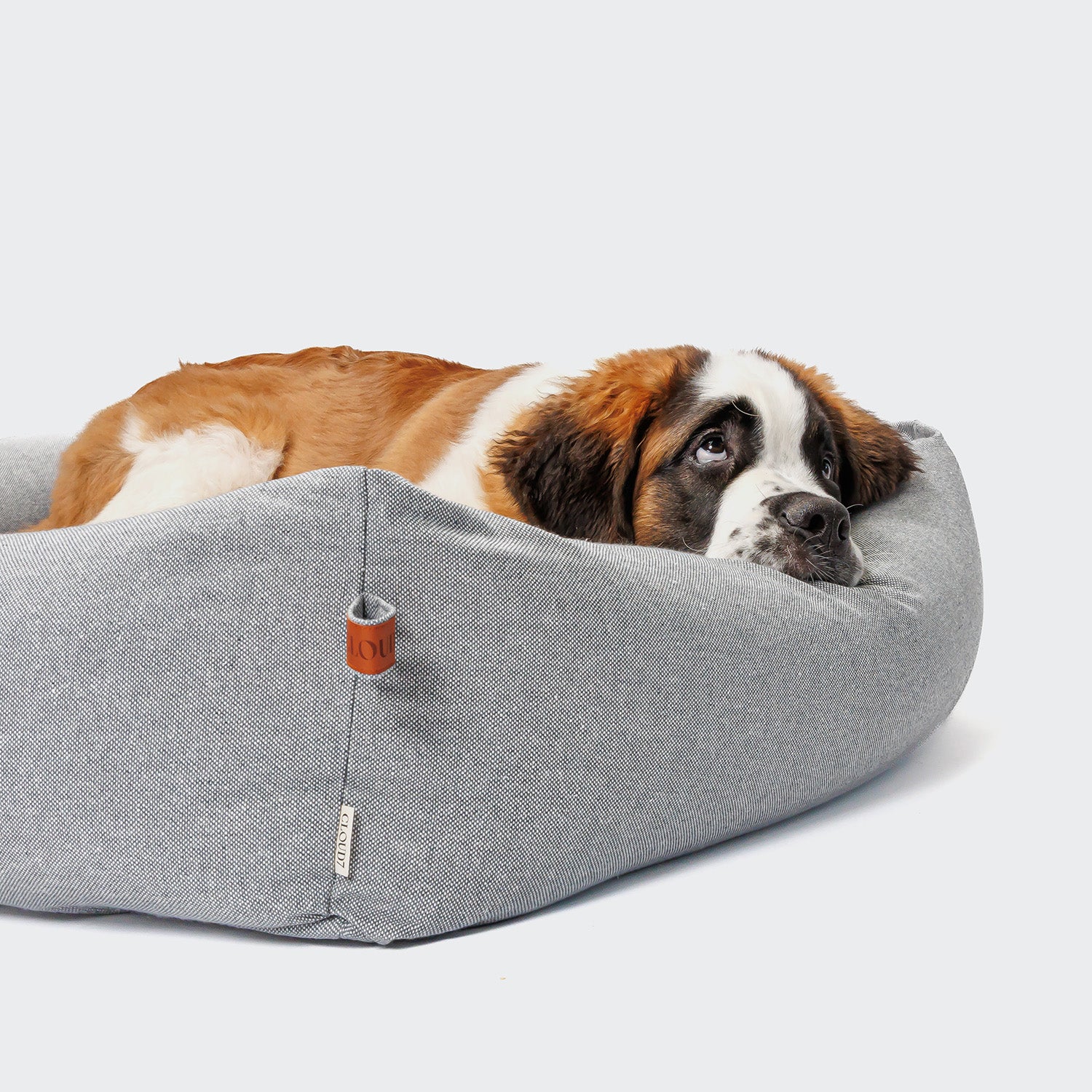 cloud7-sleepy-deluxe-hundebett-tweed-grey-2 image 3