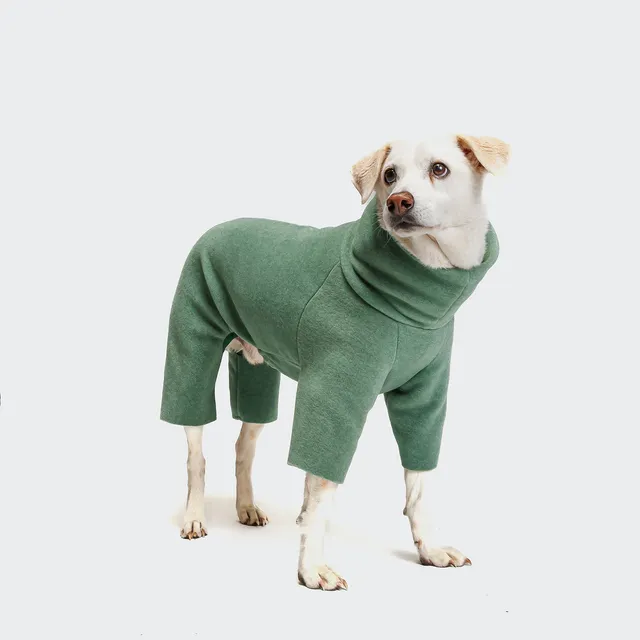 cloud7-cornwall-fleece-hundepullover-dusty-green image 1