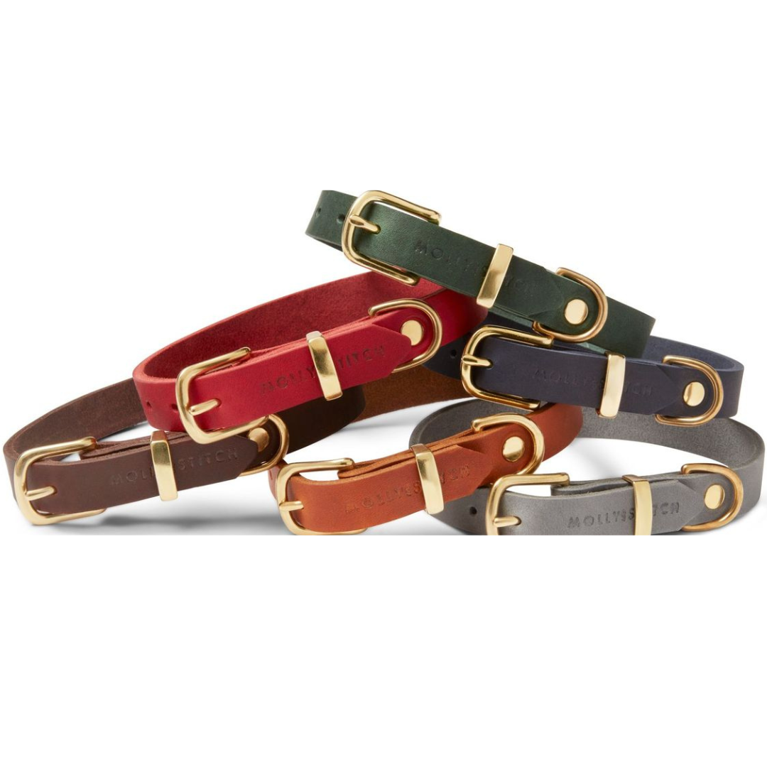 molly-and-stitch-butter-leather-hundehalsband-chili-red image 8