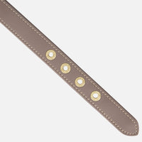 william-walker-luxe-glattleder-hundehalsband-pebble-taupe image 4