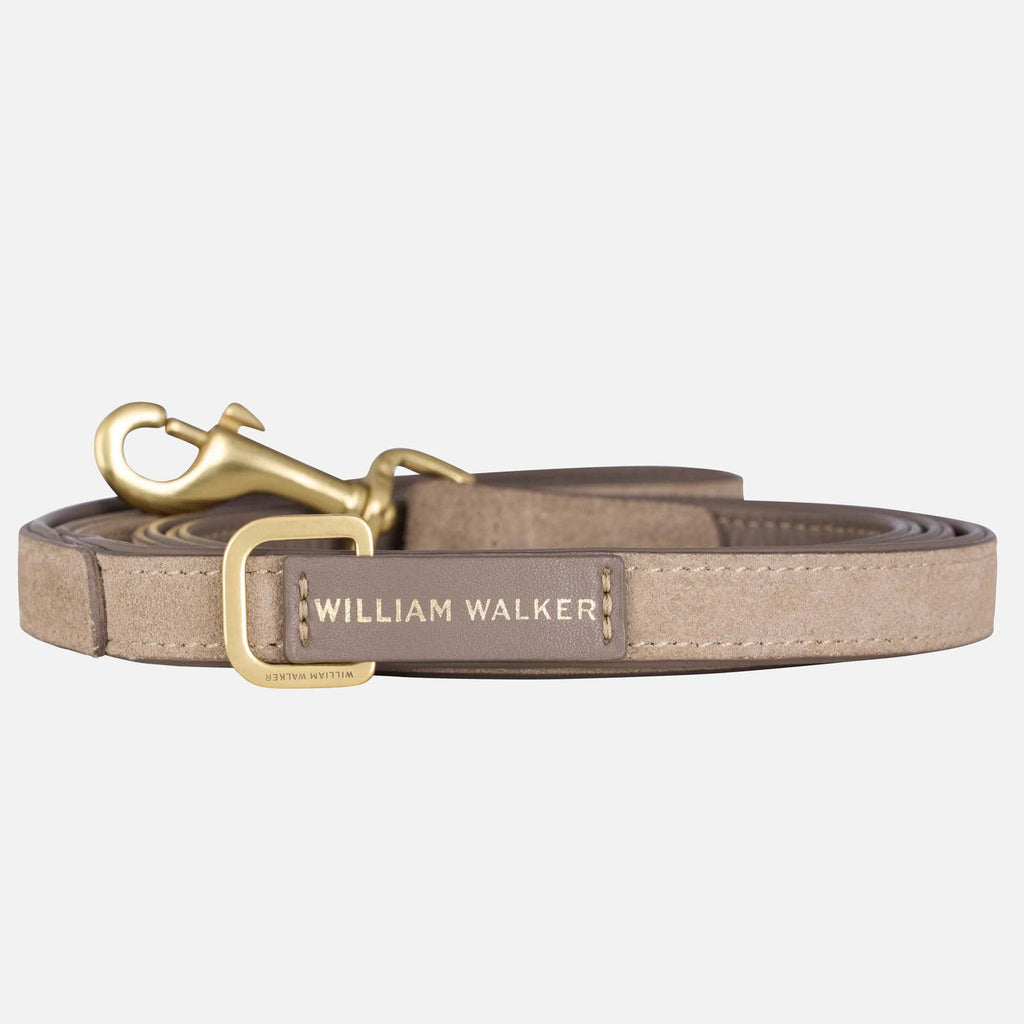 william-walker-wildleder-hundeleine-pebble-taupe image 1