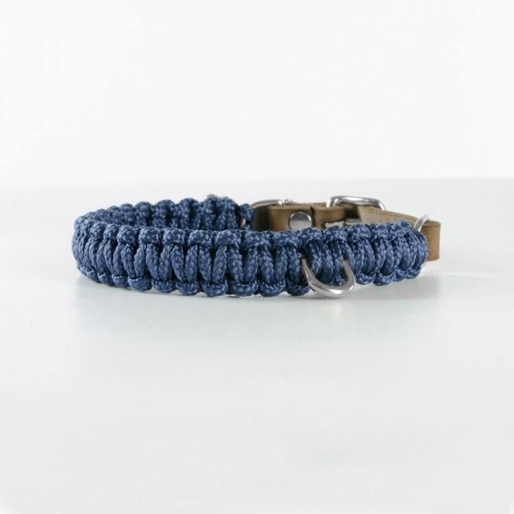 molly-and-stitch-touch-of-leather-halsband-navy-hundehalsband-aus-leder-dunkelbl image 3