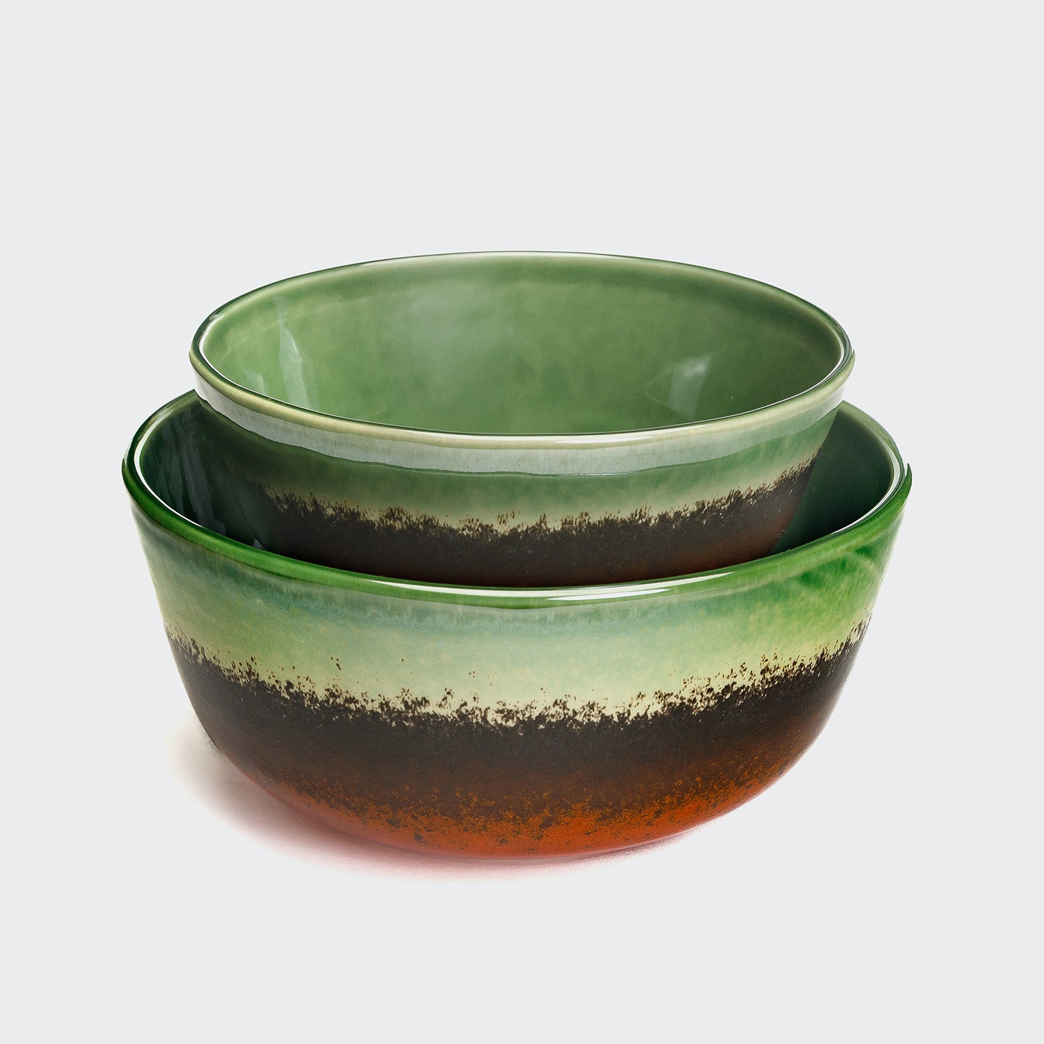 cloud7-annie-green-orange-hundenapf-aus-steingut image 4