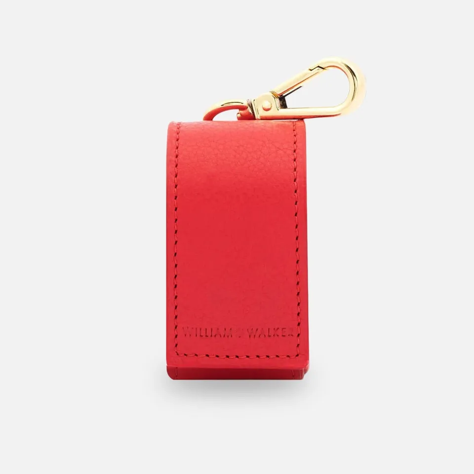 william-walker-kotbeutelspender-chili-leder-etui-rot image 1