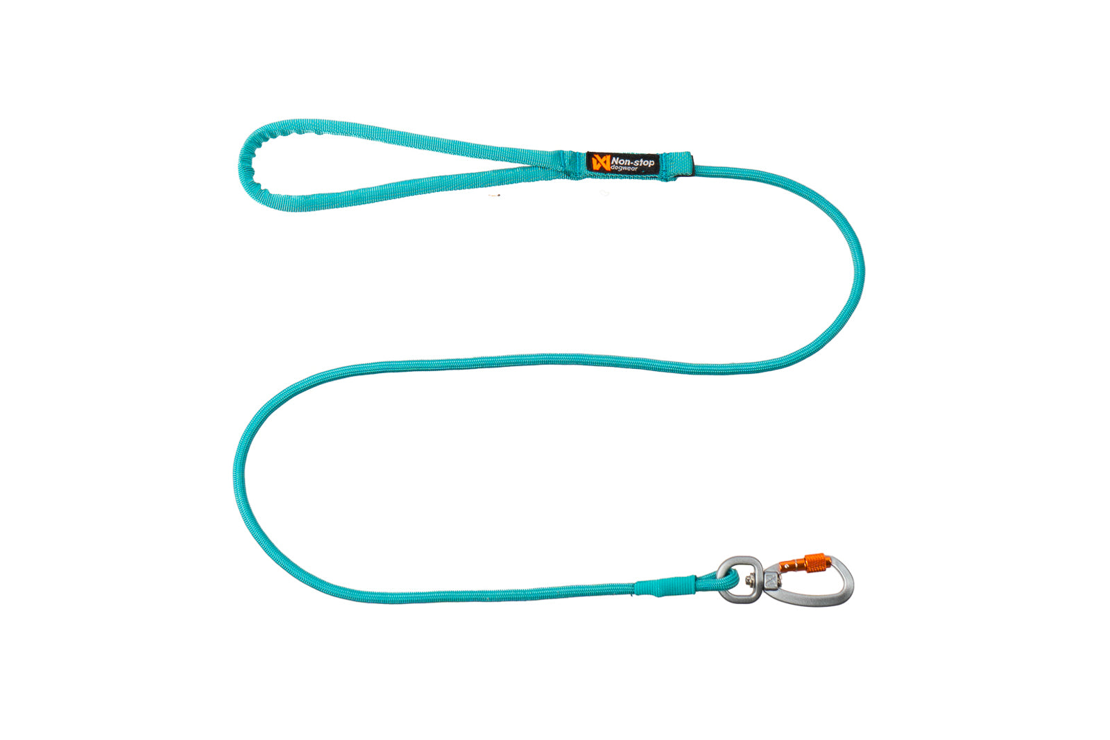 non-stop-dogwear-trekking-rope-leash-teal-robuste-seil-f-hrleine-1-2-m-2-m-2-8-m image 2