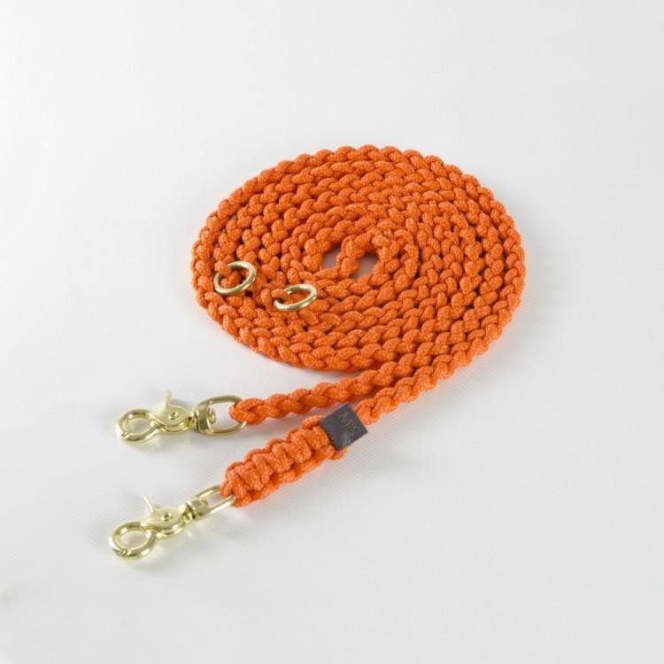 molly-and-stitch-maritime-hundeleine-verstellbar-2-m-pumpkin image 1