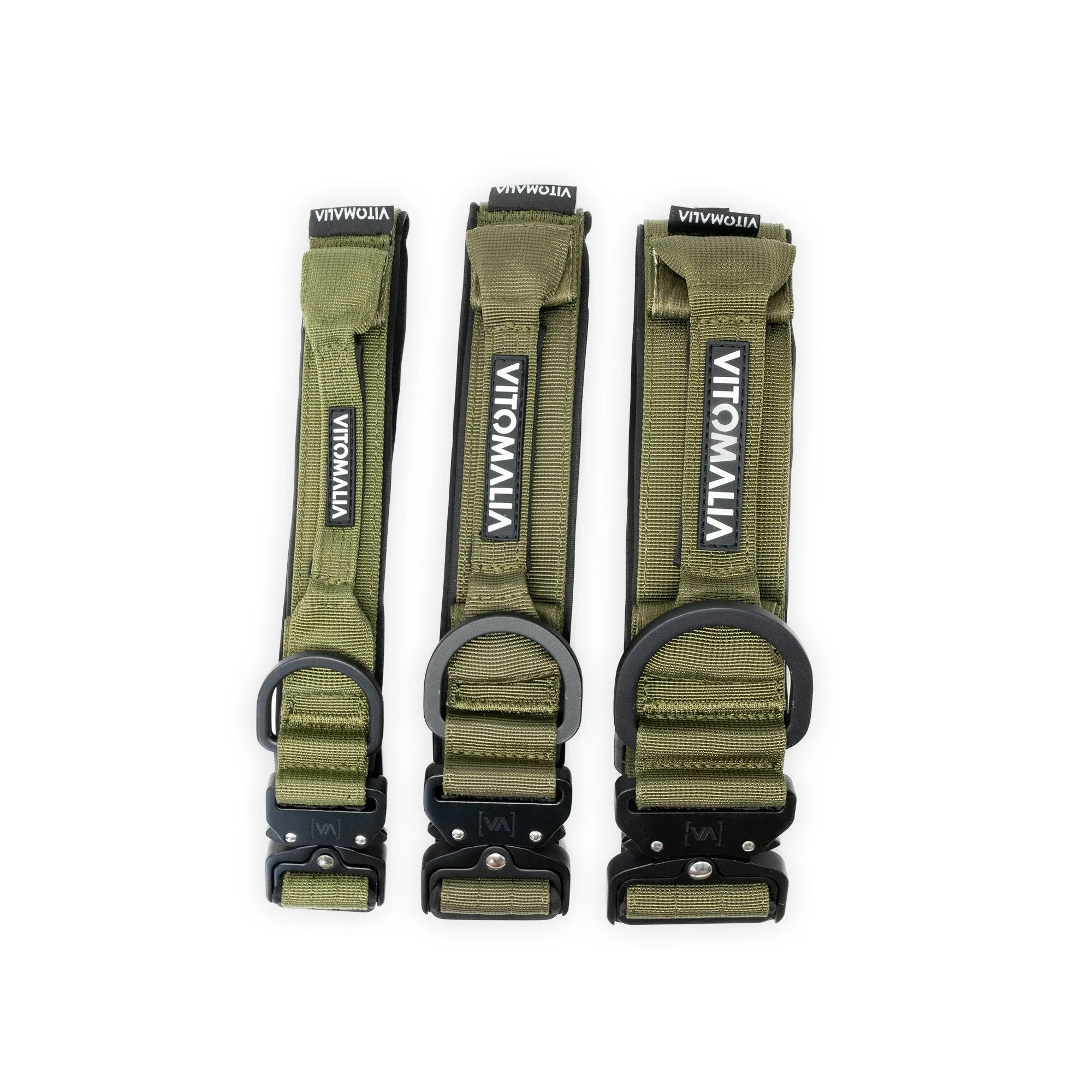 vitomalia-extreme-edition-hundehalsband-mit-schnalle-magnet-handgriff-khaki image 3