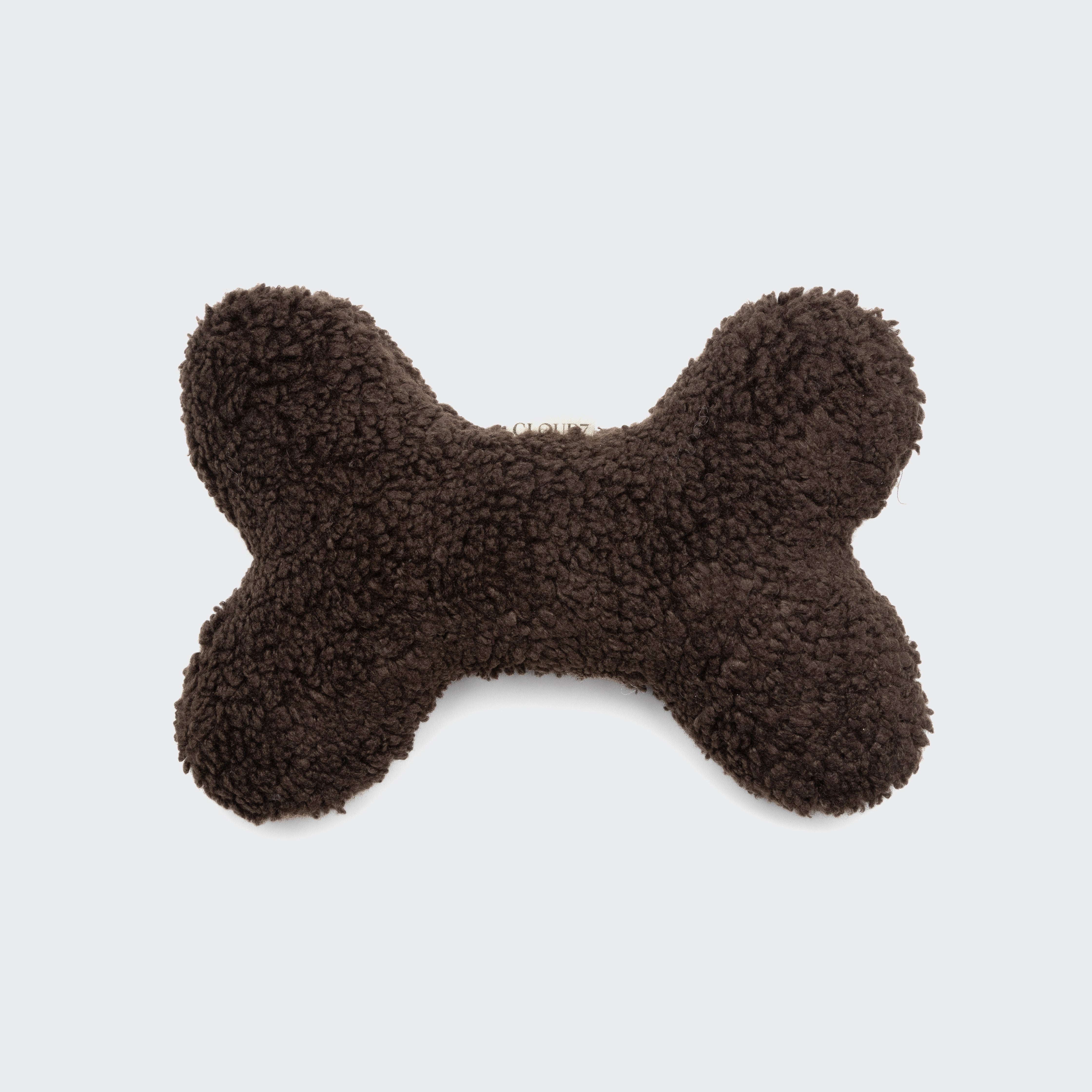 cloud7-love-bone-pl-sch-hundespielzeug-brown image 1