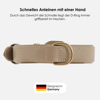 william-walker-leder-hundehalsband-sand-beige image 4
