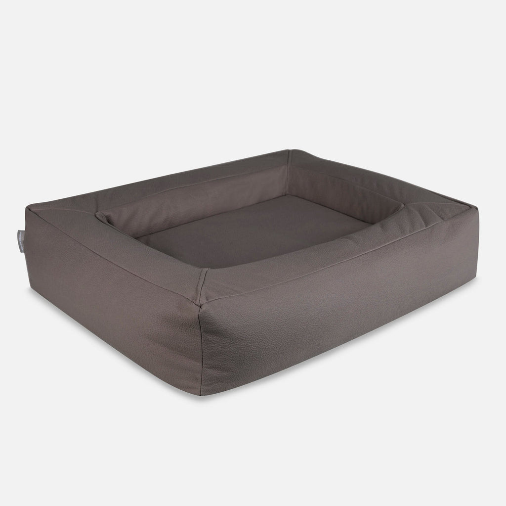 william-walker-hundebett-comfy-cove-stone-orthop-disches-boxbett-warmgrau image 1