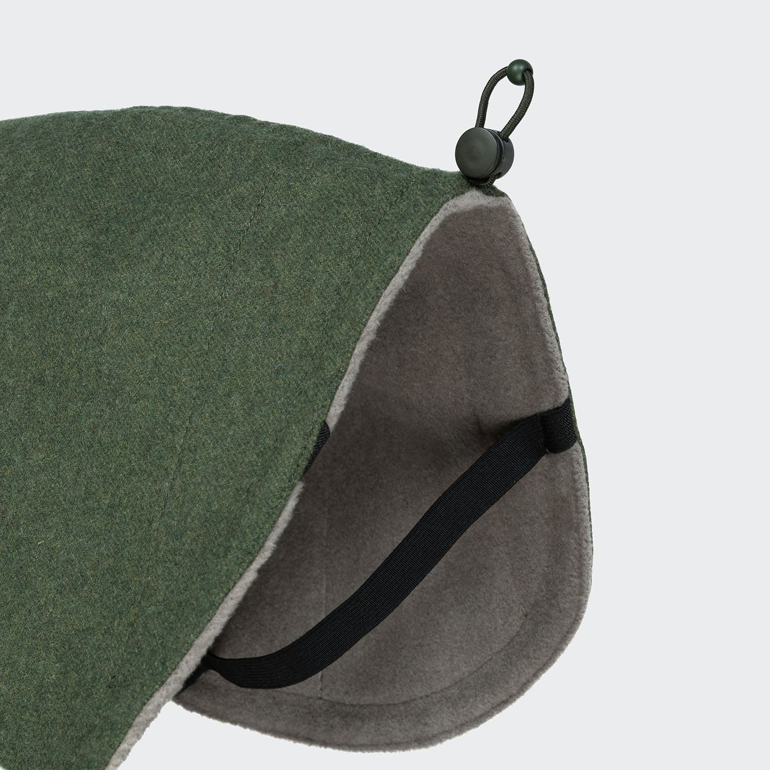 cloud7-brooklyn-long-flannel-fern-green-langer-hundewintermantel image 7
