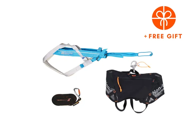 non-stop-dogwear-skiing-kit-blue-gray-skikj-ring-komplettset image 1