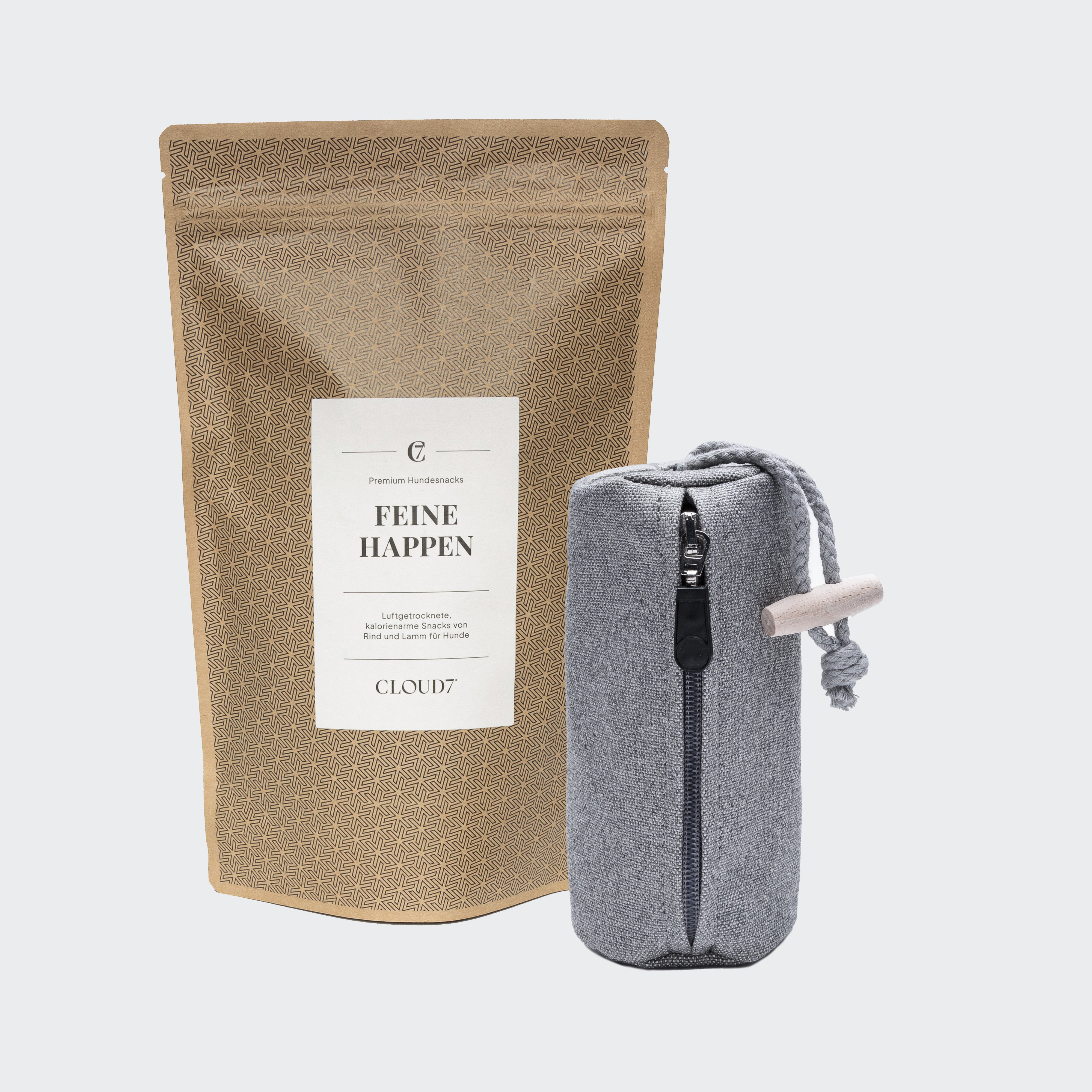 cloud7-trainings-set-heather-grey-futter-dummy-leckerlis-f-r-hunde-bis-25-kg image 1