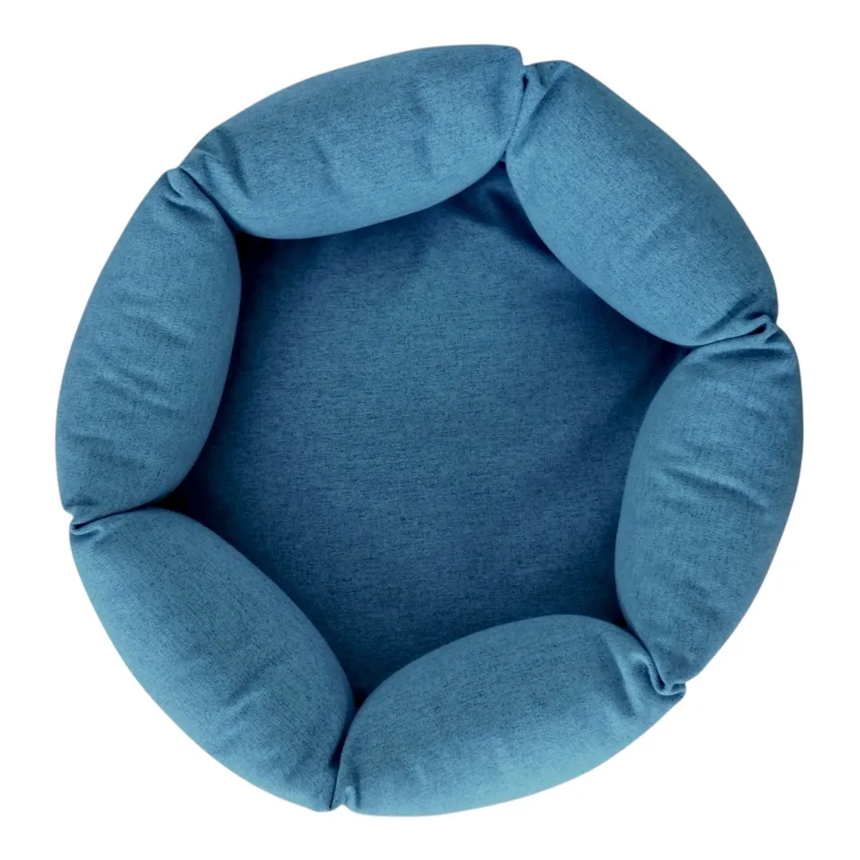molly-and-stitch-the-nest-hundebett-steel-blue image 1
