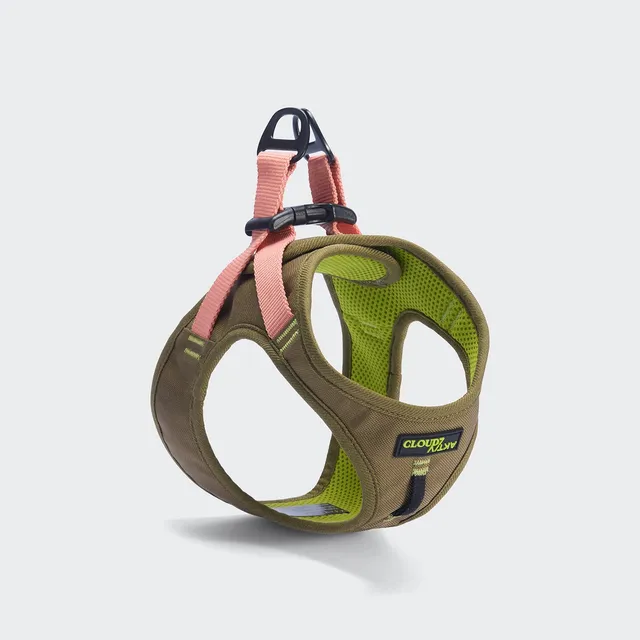 cloud7-v-2-vest-harness-aktiv-cordura-khaki-peach-f-r-kleine-hunde image 1