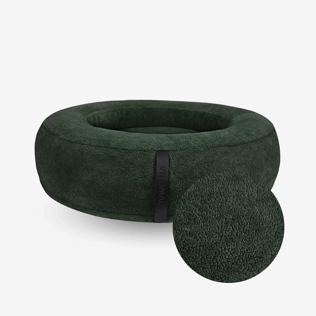 vitomalia-orthopawdic-cover-donut-hundebettbezug-repet-teddy-waldgr-n image 1