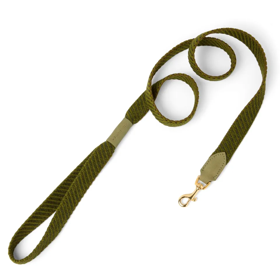 molly-and-stitch-serrana-city-hundeleine-140-cm-moss image 1