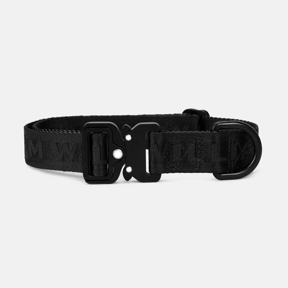 william-walker-jacquard-nylon-hundehalsband-nero-schwarz image 1
