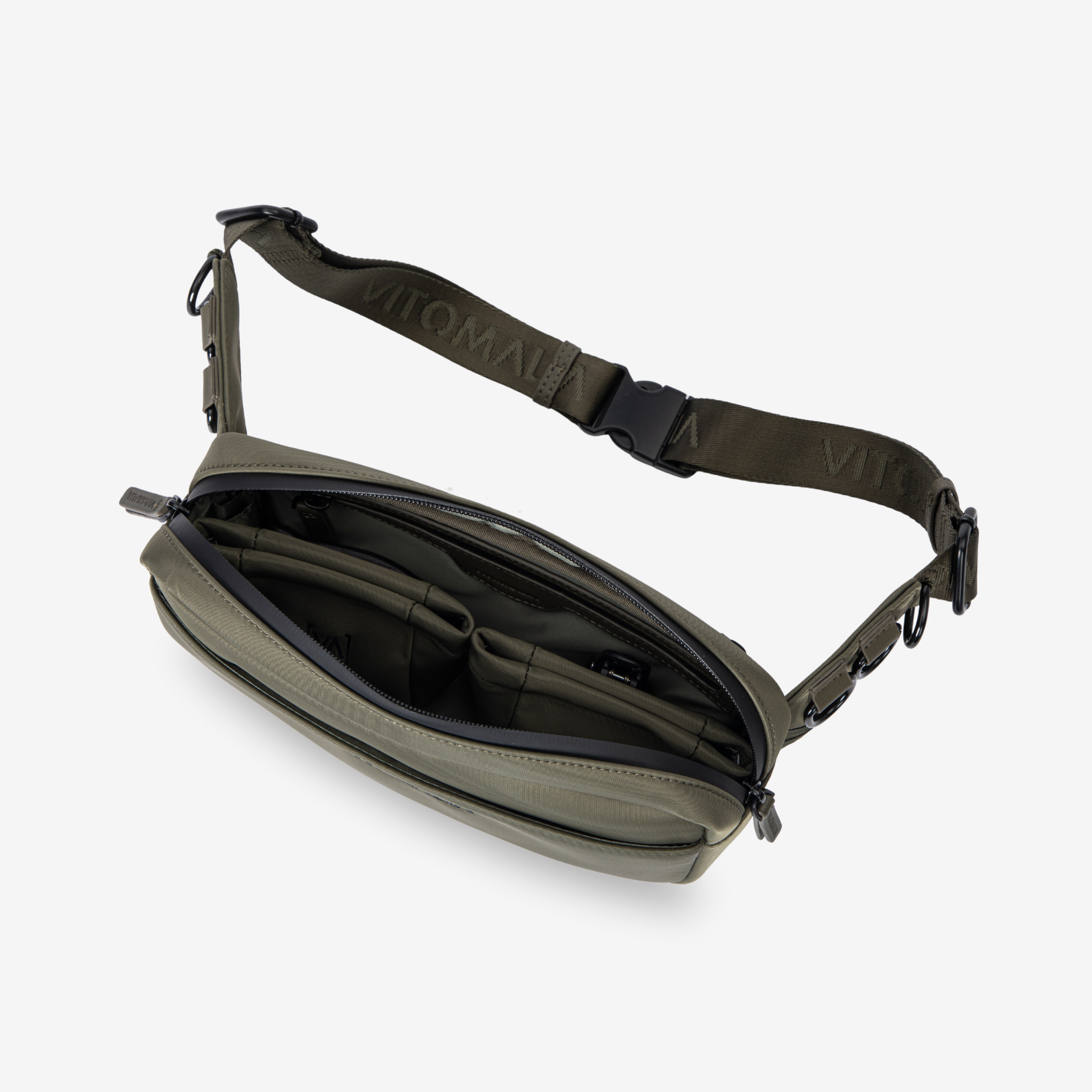 vitomalia-gassi-bauchtasche-khaki-gassitasche-mit-snackbeuteln image 4