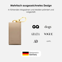 william-walker-kotbeutelspender-sand-echtleder-etui-beige image 4