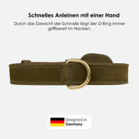 william-walker-hundehalsband-aus-wasserfestem-nubukleder image 8
