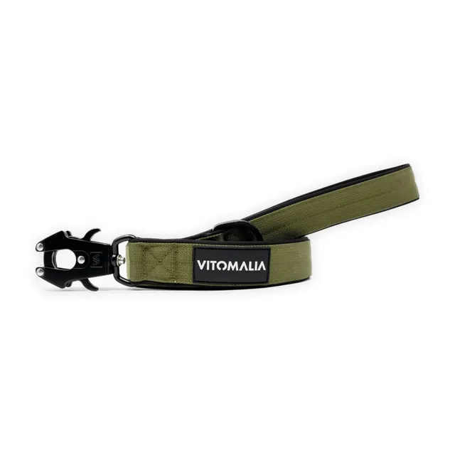 vitomalia-extreme-edition-taktische-f-hrleine-mit-froschkarabiner-khaki image 1