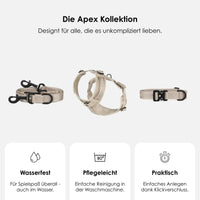 william-walker-jacquard-hundehalsband-sand-beige image 6