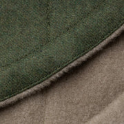 cloud7-brooklyn-flannel-fern-green-hundemantel-winter image 6