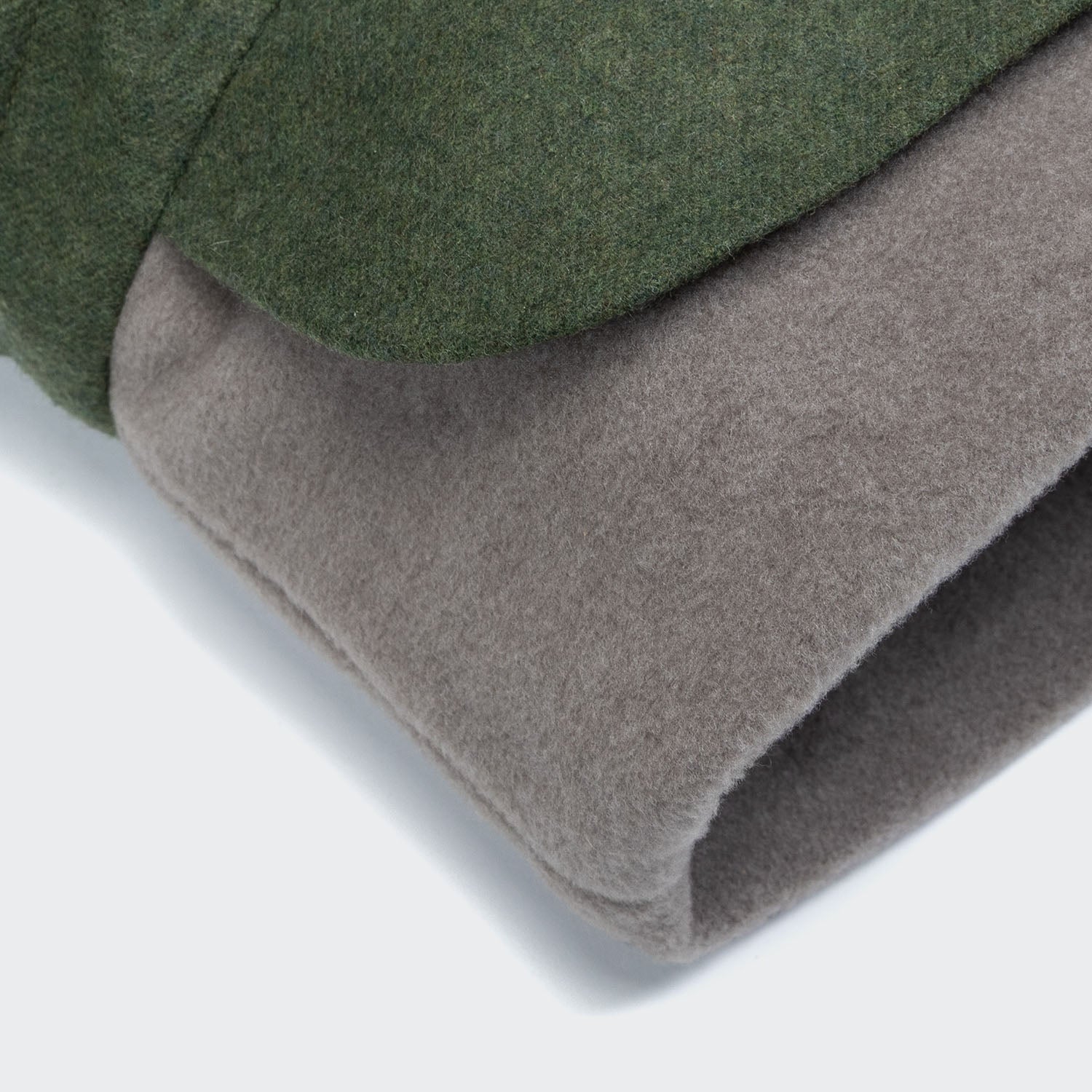 cloud7-brooklyn-long-flannel-fern-green-langer-hundewintermantel image 6