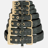 william-walker-leder-hundehalsband-prestige-forest-dunkelgr-n-geflochten image 6