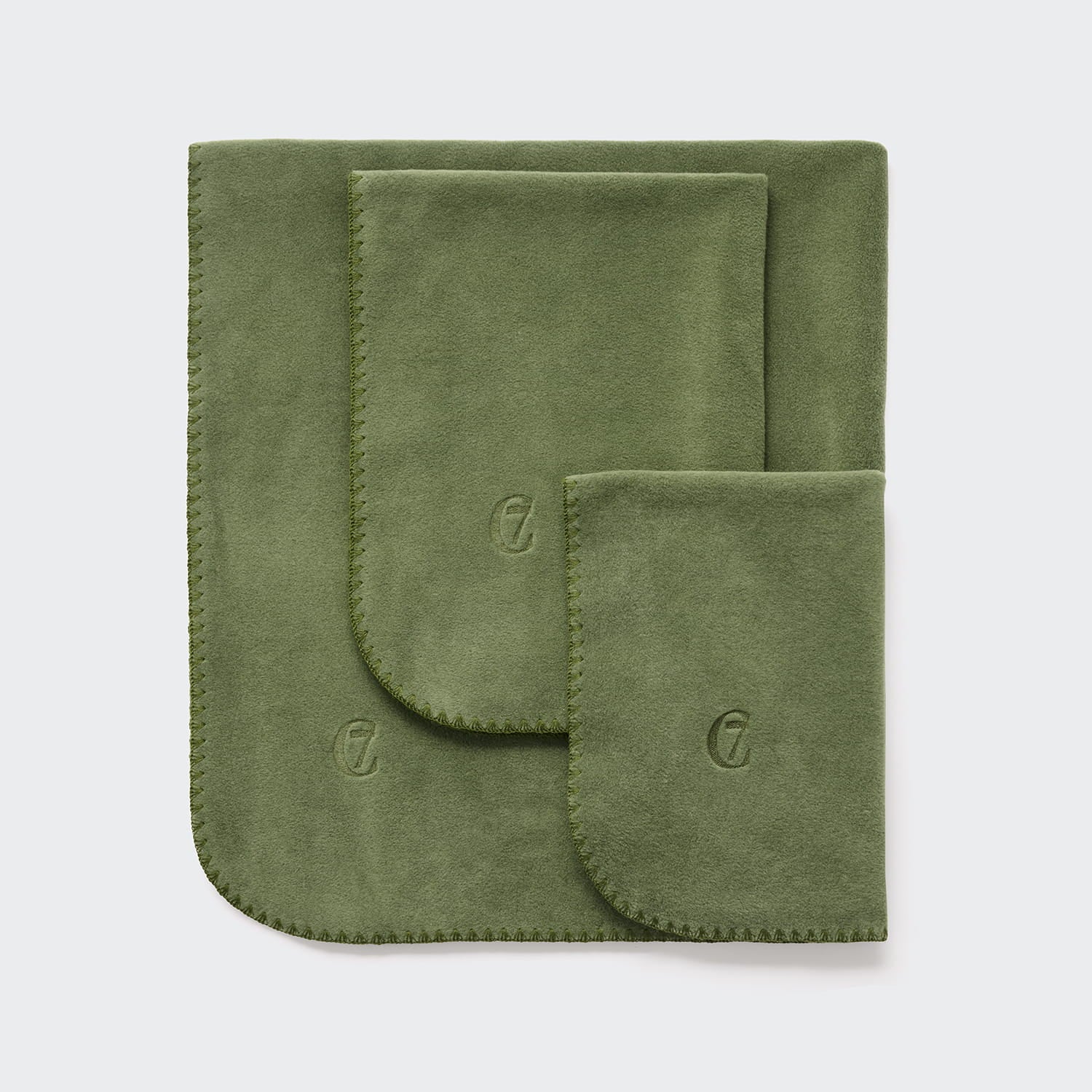 cloud7-hundedecke-fleece-moss-green image 3
