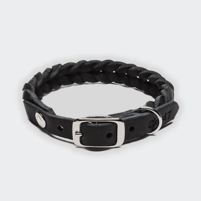 cloud7-central-park-hundehalsband-black-silver image 1