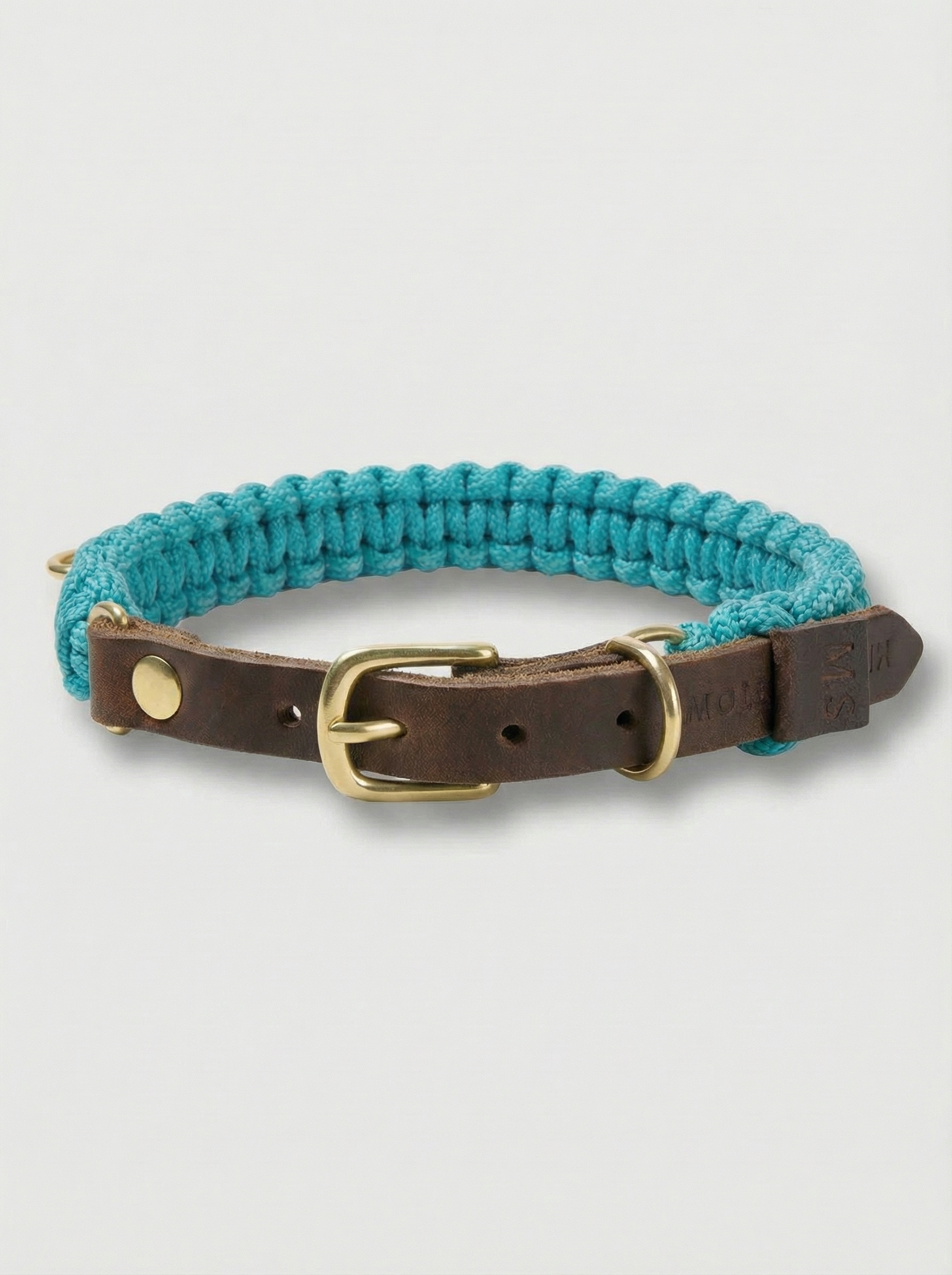 molly-and-stitch-touch-of-leather-hundehalsband-santorini-limited-edition image 1