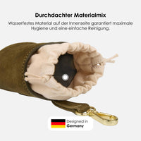 william-walker-leckerlibeutel-heritage-nubukleder-wasserfest-treat-bag image 8