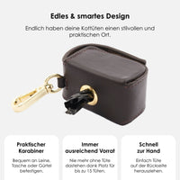 william-walker-kotbeutelspender-earth-echtleder-etui-braun image 2