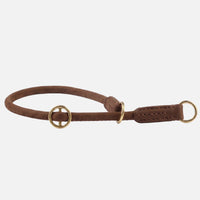 william-walker-rundes-zugstopp-halsband-aus-leder-hundehalsband image 3